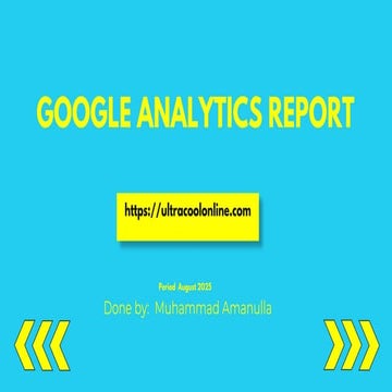Google analytics report ultracoolonline august.pdf