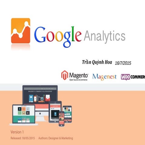 Google analytics traning for beginner ( part 1) 