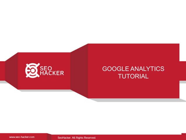 Google Analytics Tutorial