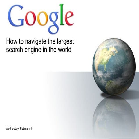 Google and Google Scholar