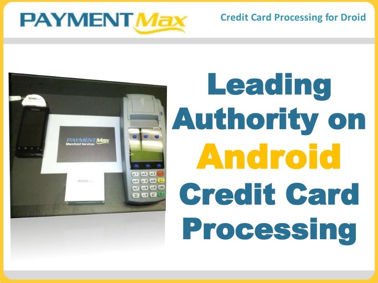 Google android credit card reader