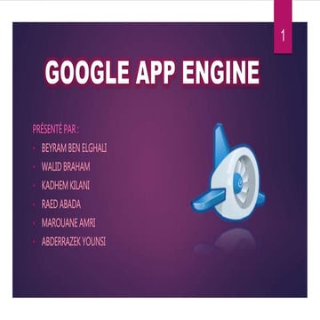 Google App Engine - INTRO