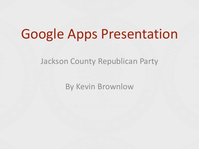 google apps presentation