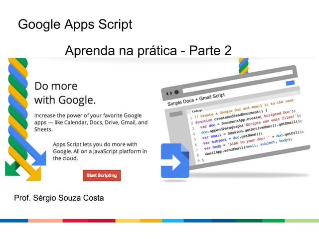 Google apps script - Parte 2