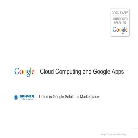 Google Apps Solutions From Sanver