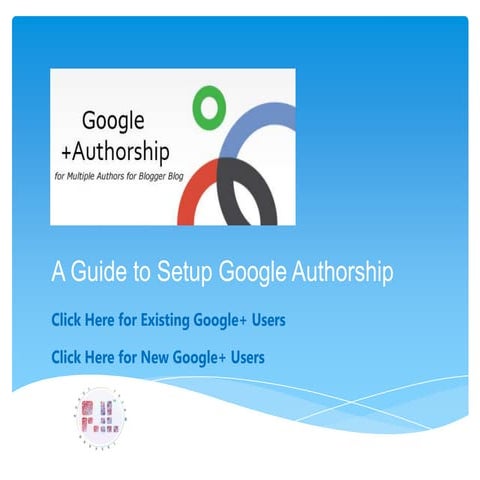 A Guide to Setup Google Authorship ©RIL