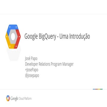 Google BigQuery - Introdução