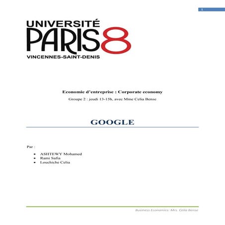 Google case study