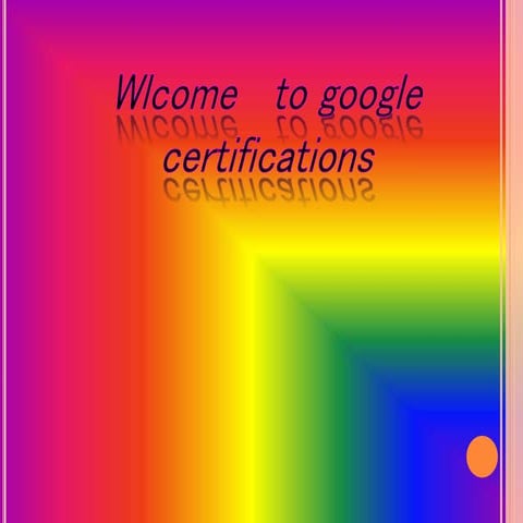 Google certification 