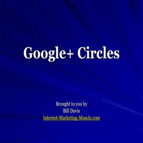 Google+ circles