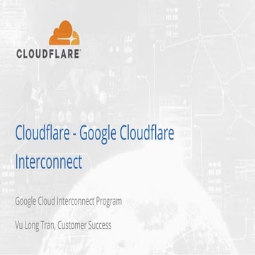 Google Cloud Platform CDN interconnect program with Cloudflare