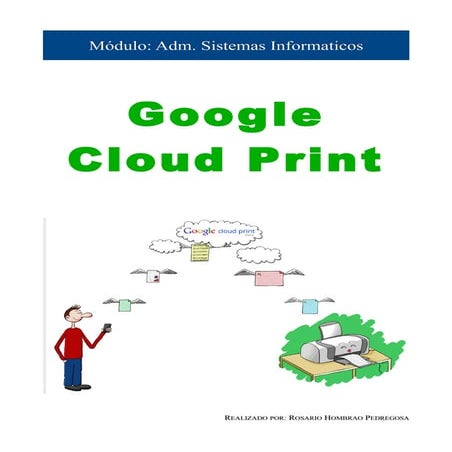 Google cloud printing