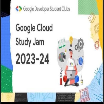 GOOGLE CLOUD STUDY JAM INFO : GDSC NIET