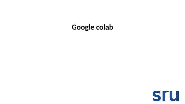 Googlecolab1 tutorial for data science practise