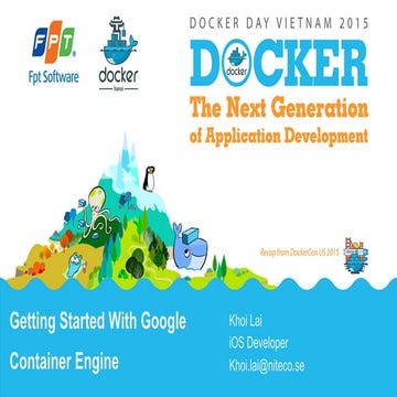 DockerDay2015: Getting started with Google Container Engine