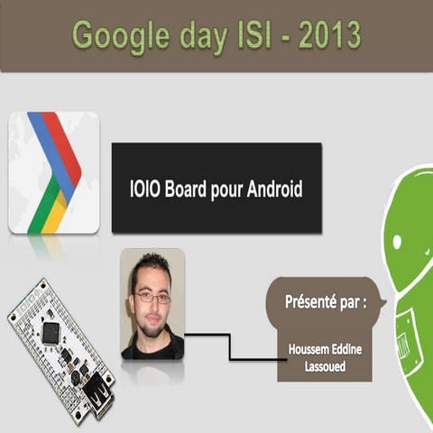 Google day ISI - android IOIO