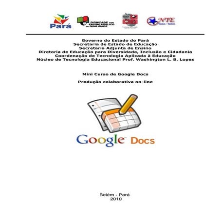 Tutorial básico google docs | PDF