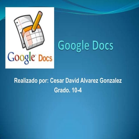 Google docs | PPTX