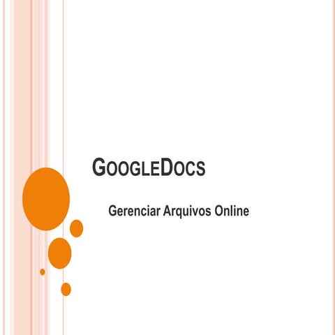 Tutorial básico google docs | PDF