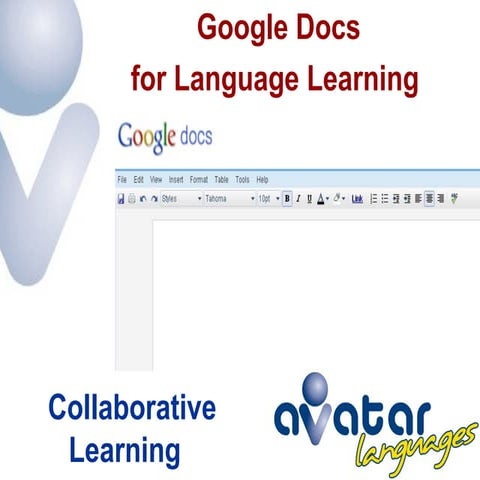 Google Docs and Wikis for Language Learning | PPT