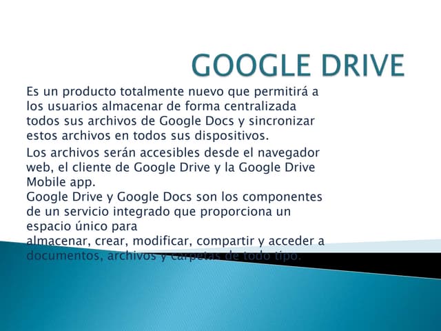 Google drive