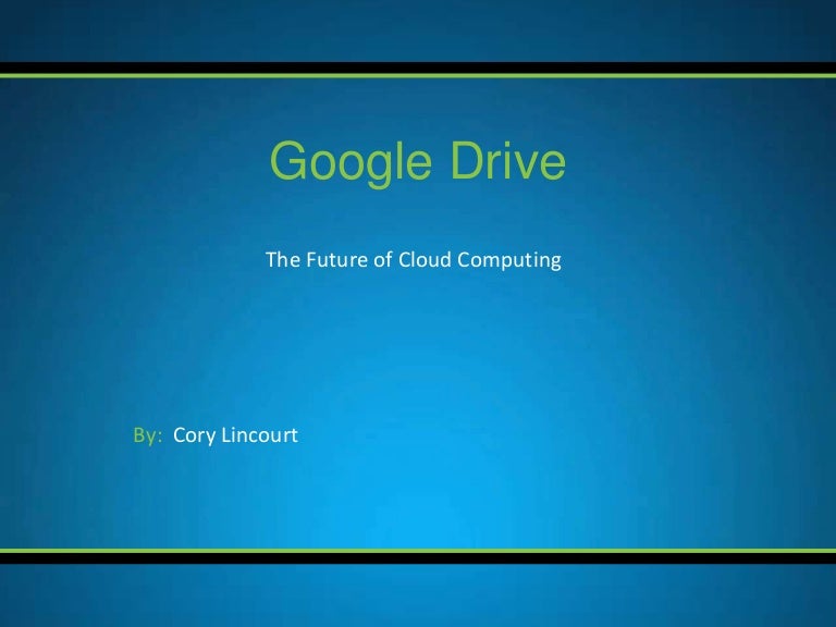 google drive powerpoint