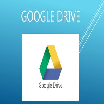 Google drive power point presentation (1)