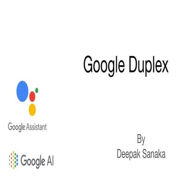 Google Duplex