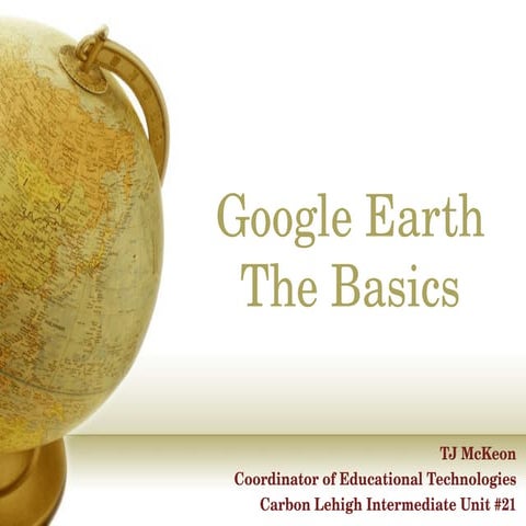 Google Earth Basics