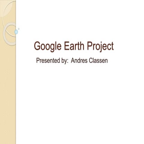 Google earth project ed 270