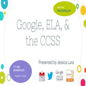 Google, ELA, and the CCSS