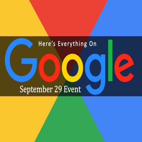 Google's September 29 Event 2015