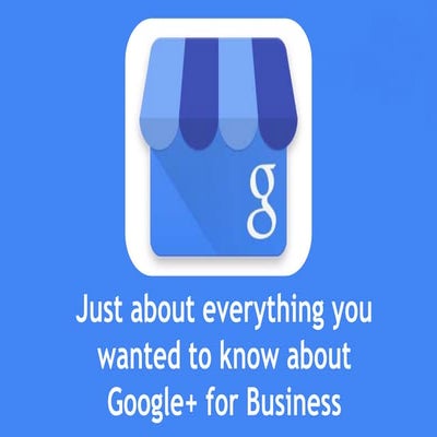 Google Plus for Business [Martin Shervington]