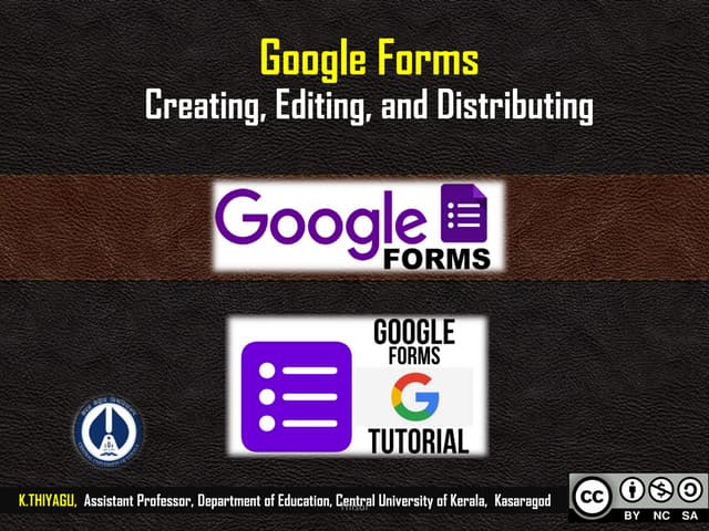 Google forms - Thiyagu
