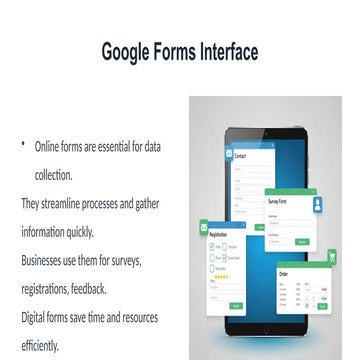 Google Forms - A tutorial | PPTX