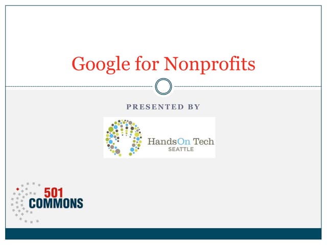 Google for Nonprofits
