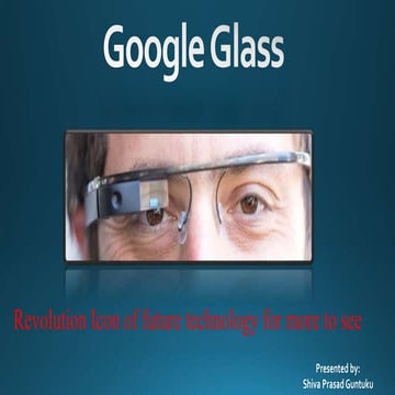 Table Of Contents Google Glass | PDF