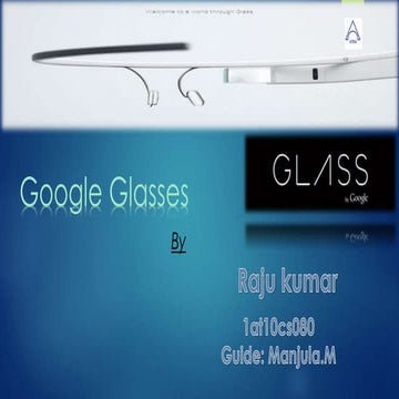 Google glass ppt
