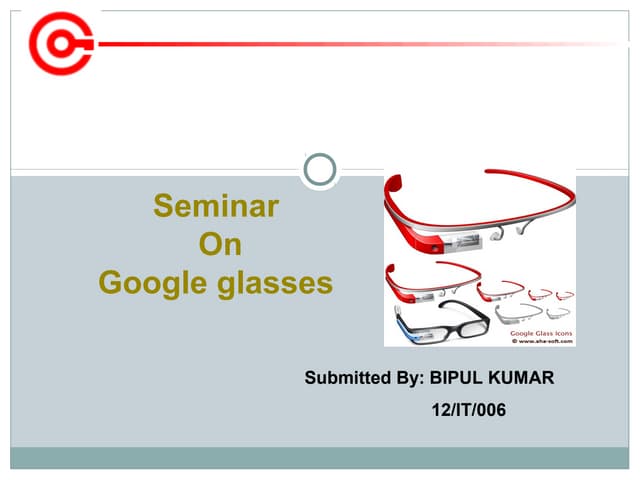 Google glass ppt