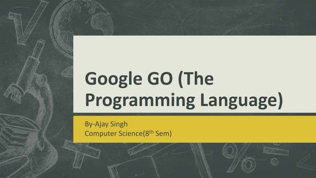 Google GO