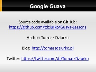 Google guava - almost everything you need to know