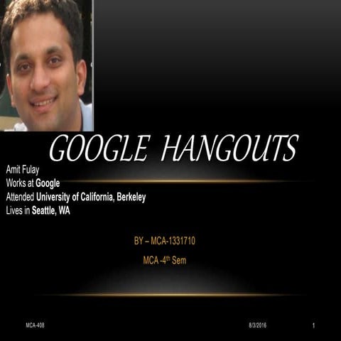 Google  hangouts