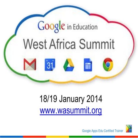 Google in Education UK Summit 2013 | PDF