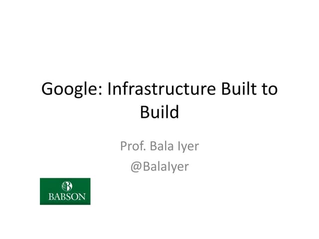 Google: Designed for Innovation