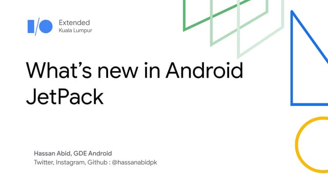 What’s new in Android JetPack