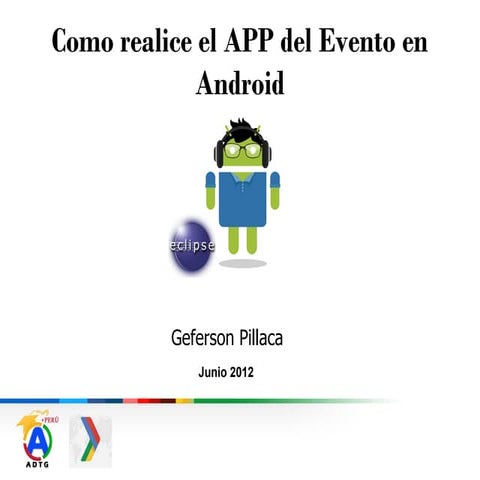 Como realice el App en Android