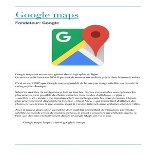 Google maps