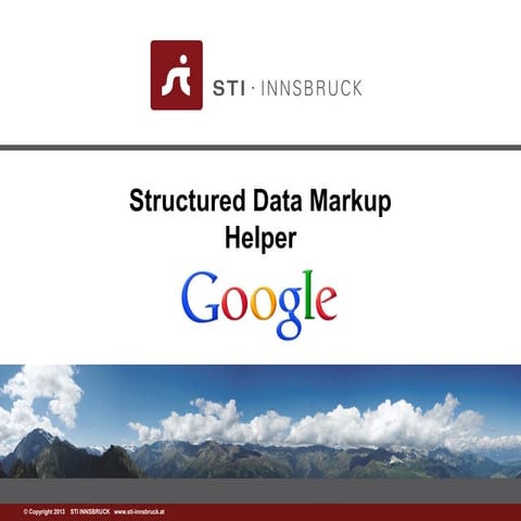 Google markup helper