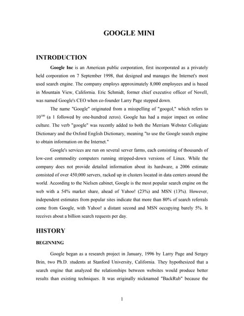 Google mini