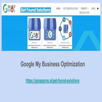 Google My Business Optimization